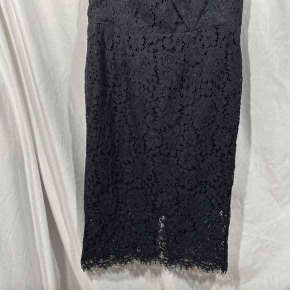 NWT $129 Bardot [ 8 US ]‎ Bella Lace Off the Shoulder Dress in Black #Q396 - Picture 9 of 12